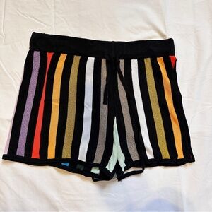 Replica Los Angeles stripped colorful shorts.